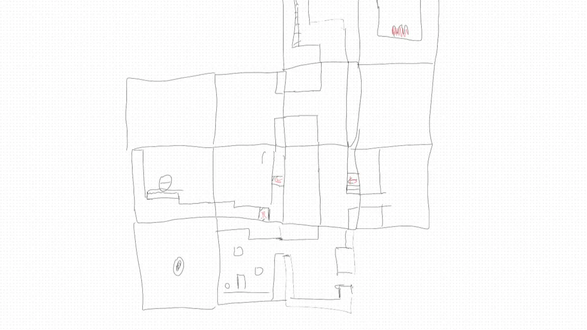 Primi disegni del mega livello