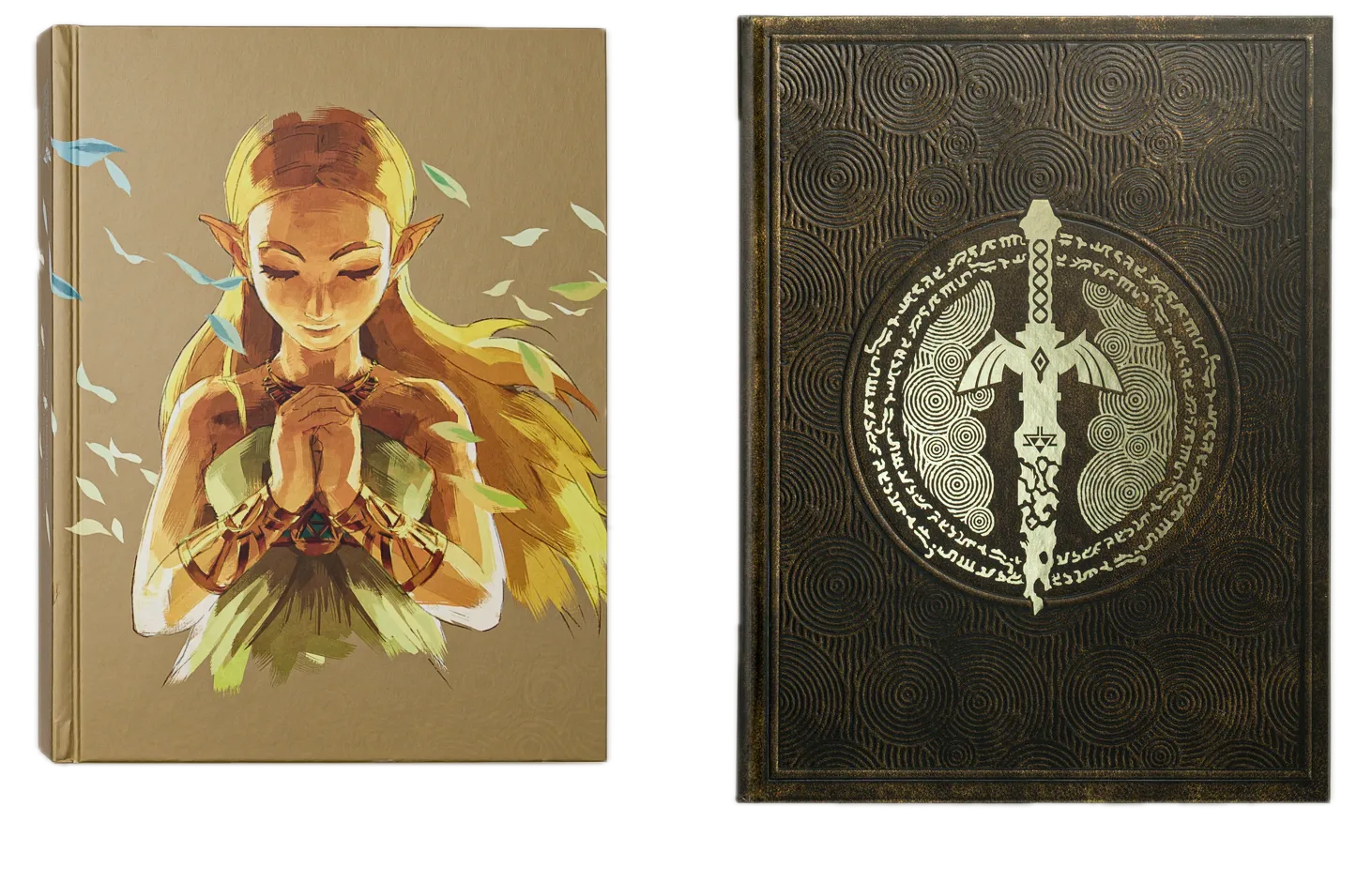 Le copertine delle due guide di Zelda
