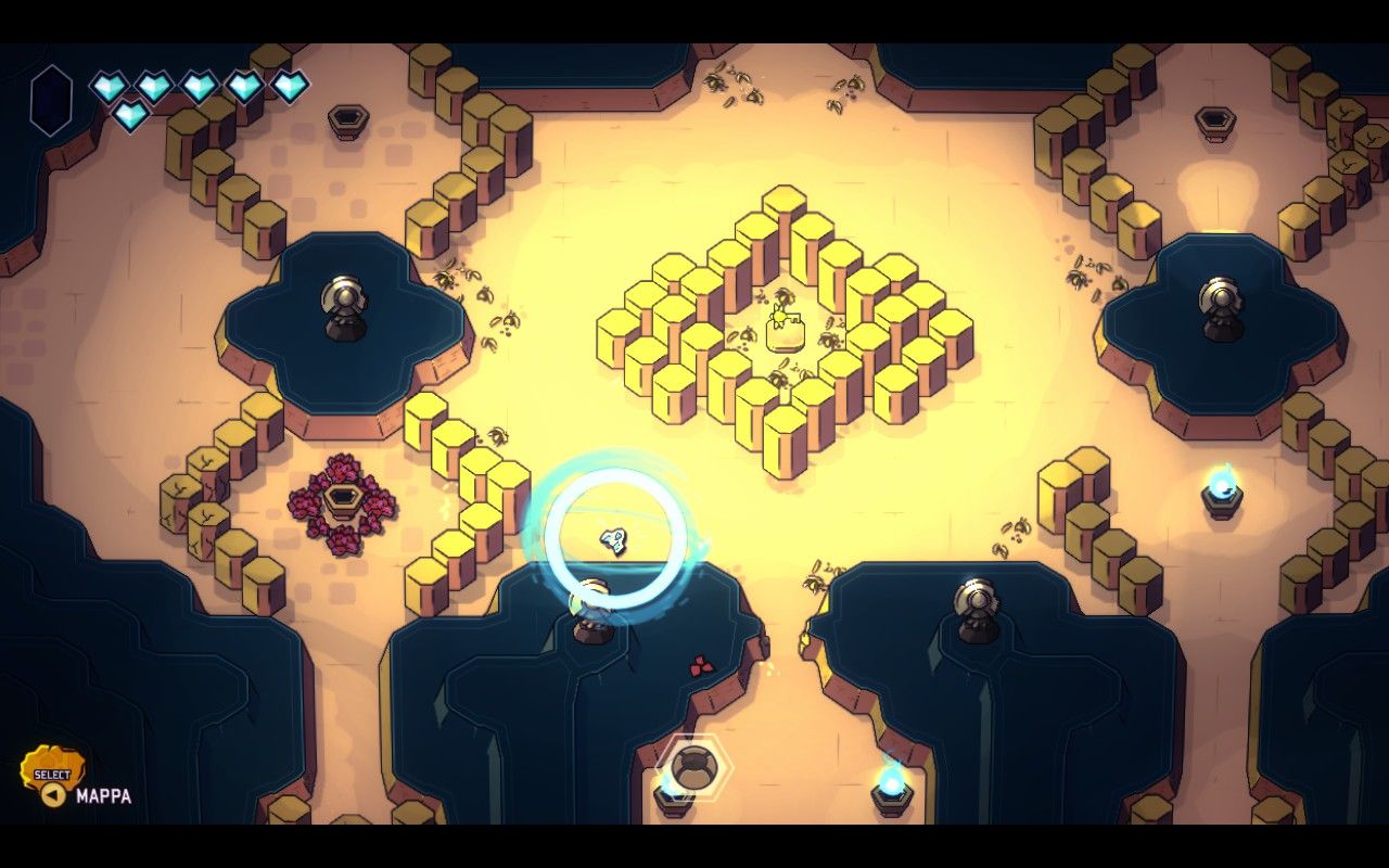 Uno dei tanti misteri: come recupero quella chiave? E a cosa servono quei braceri?