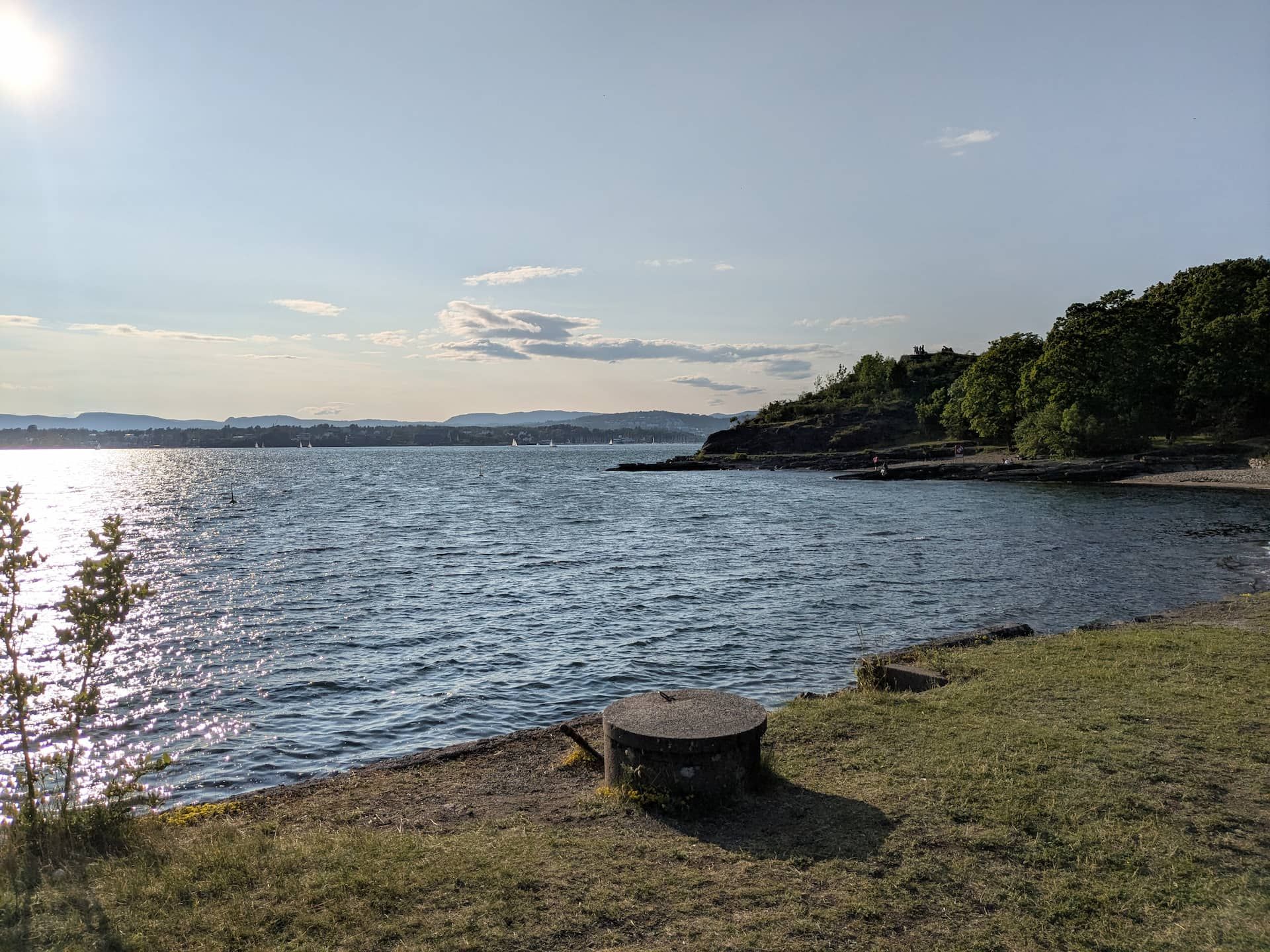 Foto random di un panorama durante il nostro giro per l'isola