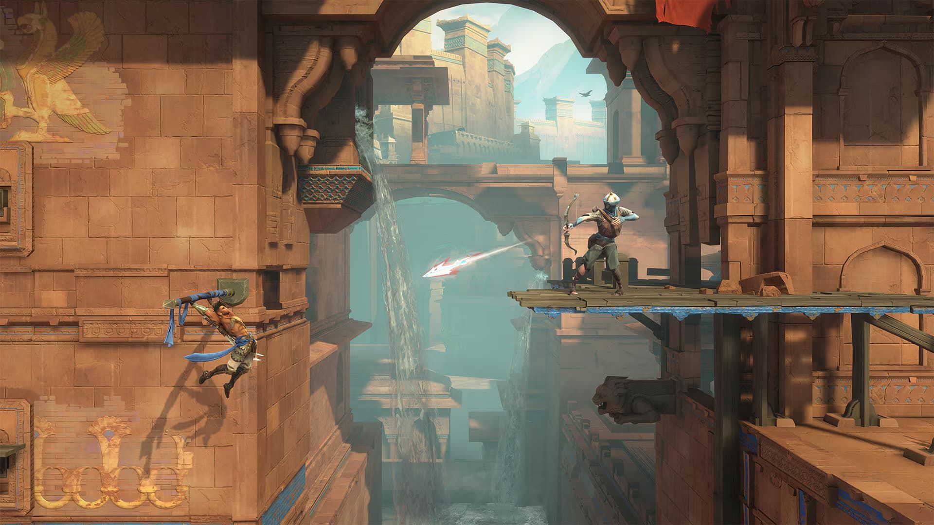 Sezione platform di Prince of Persia - The Lost Crown