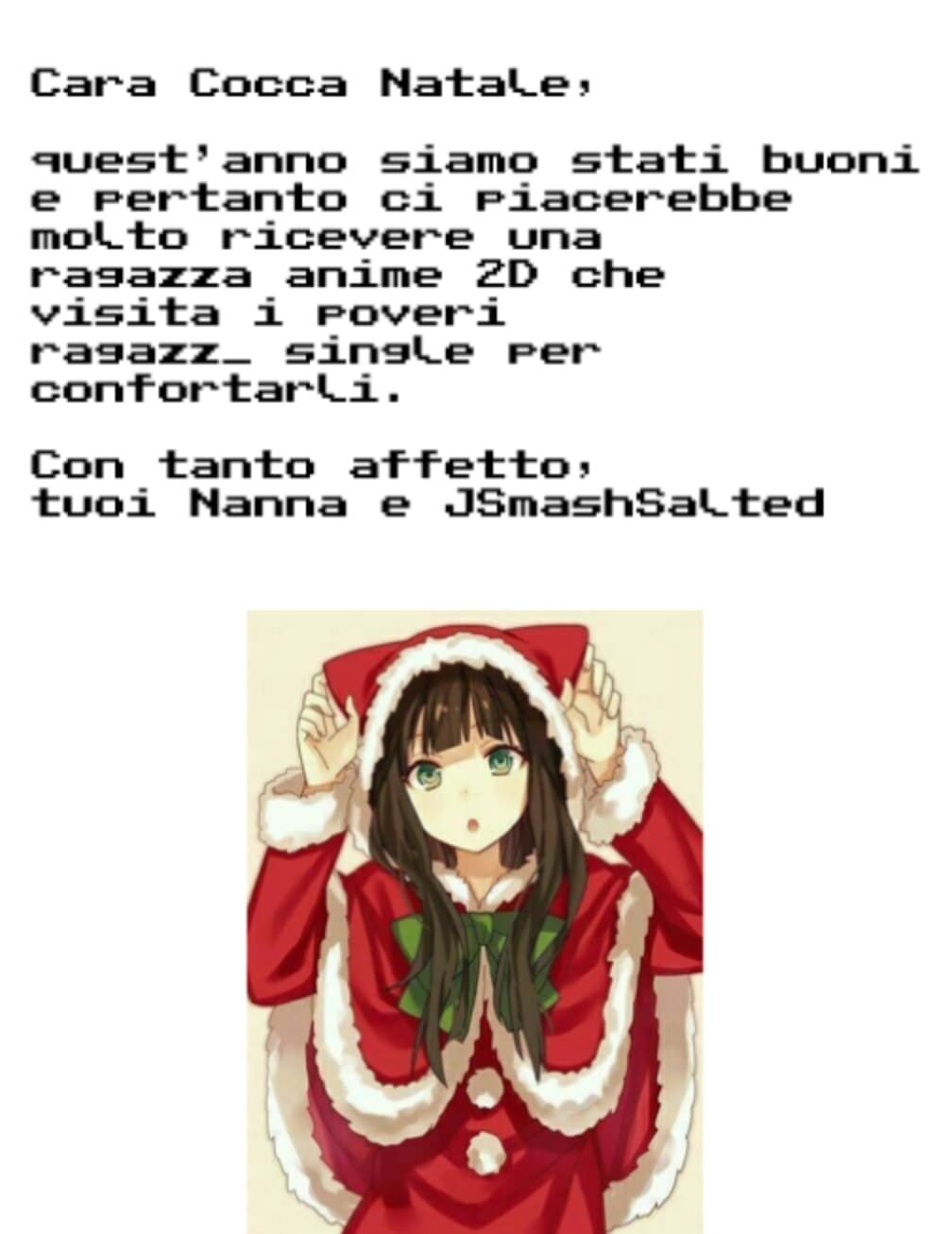 Letterina di Nanna e JSmash