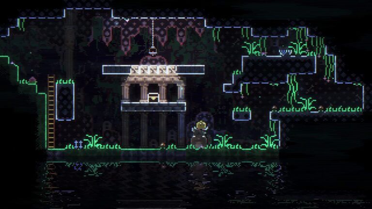 Uno screenshot di Animal Well